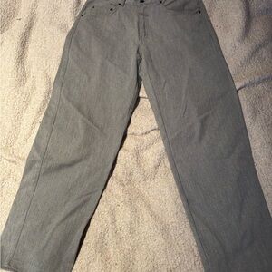 Marithe Francois Girbaud Light Gray Denim Pants Size 32